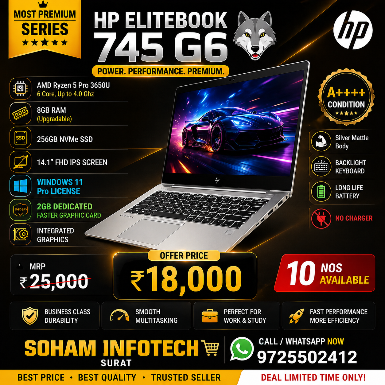 HP ELITEBOOK 745 G6
